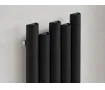 Calorifer decorativ CARISA, colecția MOTION, 1800x470 mm, NEGRU