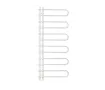 Uscător de prosoape de design LOJIMAX colecția CORTE 1600x500 mm, Alb