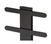 Uscator de prosoape decorativ LOJIMAX, colectie BALLOSS STYLE Negru mat