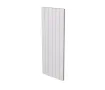 Calorifer decorativ LOJIMAX colecția KALSEDON DOUBLE 1600x375 mm, Alb