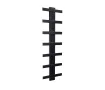 Uscător de prosoape de design LOJIMAX colecția ALBATROS STYLE 1140x450 mm, Negru