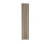 Calorifer decorativ LOJIMAX colecția BAMBOO 1600x359 mm, Bronze Light Anodising