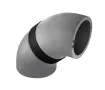 Cot izolat 45° Heatpex ARIA ADURO Ø125 mm pentru ventilație