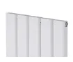 Calorifer decorativ LOJIMAX colecția DIAMOND DOUBLE 1400x496 mm, Alb