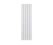 Calorifer decorativ LOJIMAX colecția DIAMOND DOUBLE 2000x396 mm, Alb
