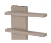 Uscător de prosoape de design LOJIMAX colecția LION 865x300 mm, Kiwi