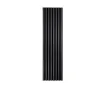 Calorifer decorativ LOJIMAX colecția BELLA DOUBLE 500x994 mm, Negru