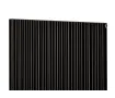 Calorifer decorativ LOJIMAX colecția BAMBOO DOUBLE 1800x479 mm, Negru