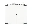 Recuperator de aer cu sistem de ventilație OSTBERG HERU 100 T EC-y2 LE (conexiune pe stânga, debit de aer 418 m³/h)