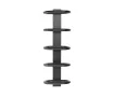 Uscator de prosoape decorativ LOJIMAX, colectie TEOS Antracit mat