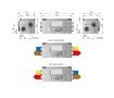 Recuperator de aer cu sistem de ventilație de tip canal OSTBERG HERU 100 S EC-y2 (debit de aer 436 m³/h)