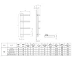 Uscator de prosoape decorativ LOJIMAX, colectie LION MY-512 luciu