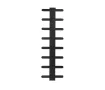 Uscător de prosoape de design LOJIMAX colecția BALLOSS STYLE 1140x500 mm, Negru