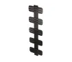 Uscător de prosoape de design LOJIMAX colecția DOSIA 1450x500 mm, Negru