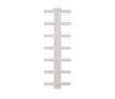 Uscător de prosoape de design LOJIMAX colecția ALBATROS STYLE 1340x450 mm, Alb