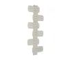 Uscator de prosoape decorativ LOJIMAX, colectie BAMITO Lemon luciu