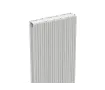 Calorifer decorativ CARISA, colecția MONZA DOUBLE, 1800x470 mm, ALB