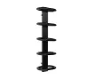 Uscător de prosoape de design LOJIMAX colecția TEOS 910x400 mm, Negru