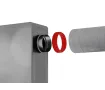 Adaptor de conectare MVHR Heatpex ARIA ADURO Ø160/150 mm