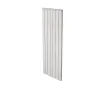 Дизайнерский радиатор LOJIMAX коллекция LOVA LINE 600x967 мм, Белый 