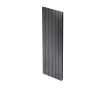 Calorifer decorativ  LOJIMAX colecția KALSEDON DOUBLE 500x1040 mm, Antracit