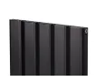 Calorifer decorativ LOJIMAX colecția DIAMOND DOUBLE 1600x496 mm, Negru