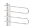 Uscător de prosoape de design LOJIMAX colecția CORTE 1600x500 mm, Alb