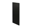 Calorifer decorativ CARISA, colecția BUTTERFLY, 1800x396 mm, NEGRU