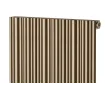 Дизайнерский радиатор LOJIMAX, коллекция BAMBOO Высота 300 мм. Ширина 239 мм. BRONZE MATT ANODISING