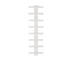 Uscător de prosoape de design LOJIMAX colecția BALLOSS STYLE 1340x500 mm, Alb
