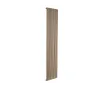 Дизайнерский радиатор LOJIMAX коллекция BAMBOO 1800x359 мм, Bronze Light Anodising