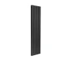 Calorifere decorativ LOJIMAX, colectia DIAMOND DOUBLE negru mat