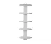 Uscător de prosoape de design LOJIMAX colecția TEOS 1430x400 mm, Alb