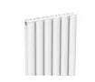 Radiator de design CARISA, colecția TALLIS DOUBLE, 1800x410 mm, ALB