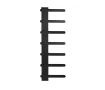 Uscător de prosoape de design LOJIMAX colecția NUMMO STYLE 1540x450 mm, Negru