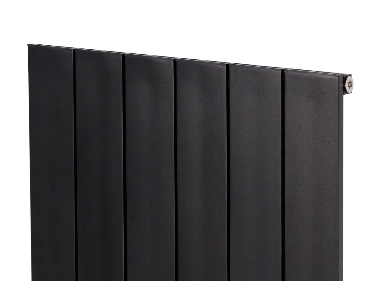 Calorifere decorativ LOJIMAX, colectia KALSEDON negru mat