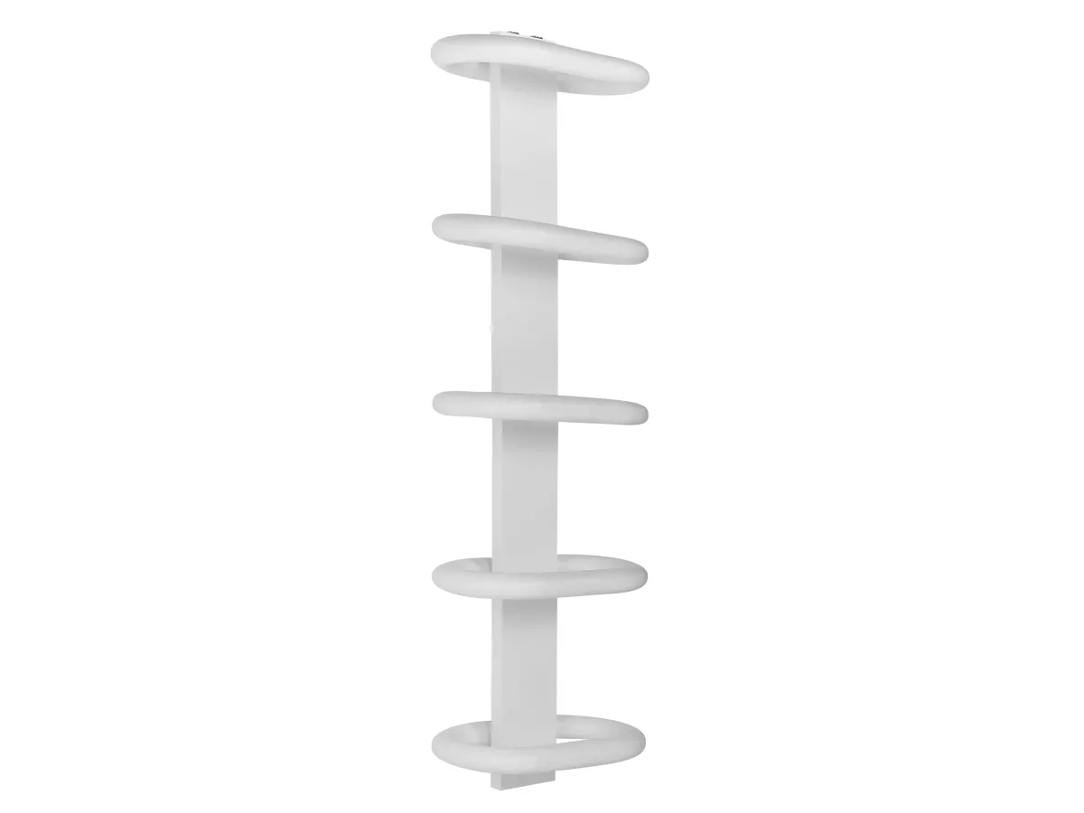 Uscător de prosoape de design LOJIMAX colecția TEOS 1170x400 mm, Alb