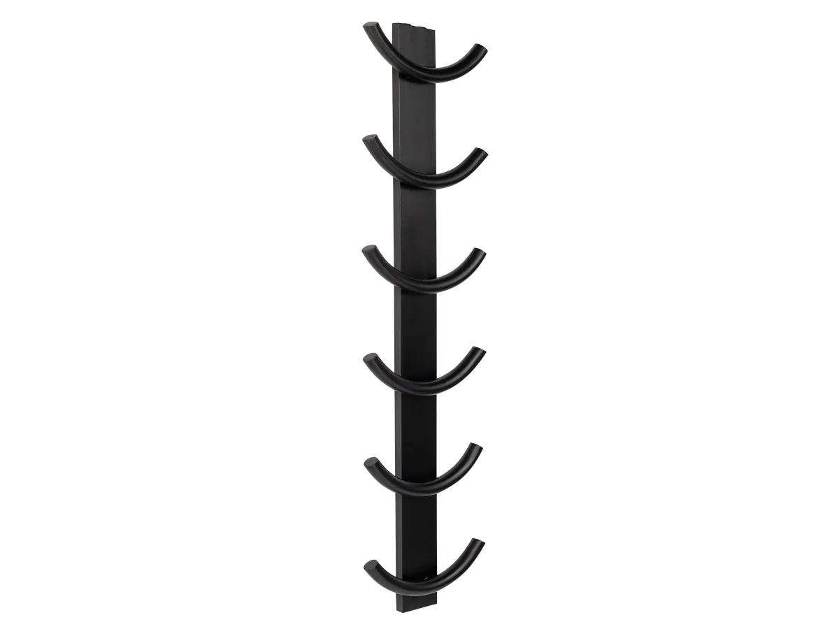 Uscator de prosoape decorativ LOJIMAX, colectie OXY Negru mat