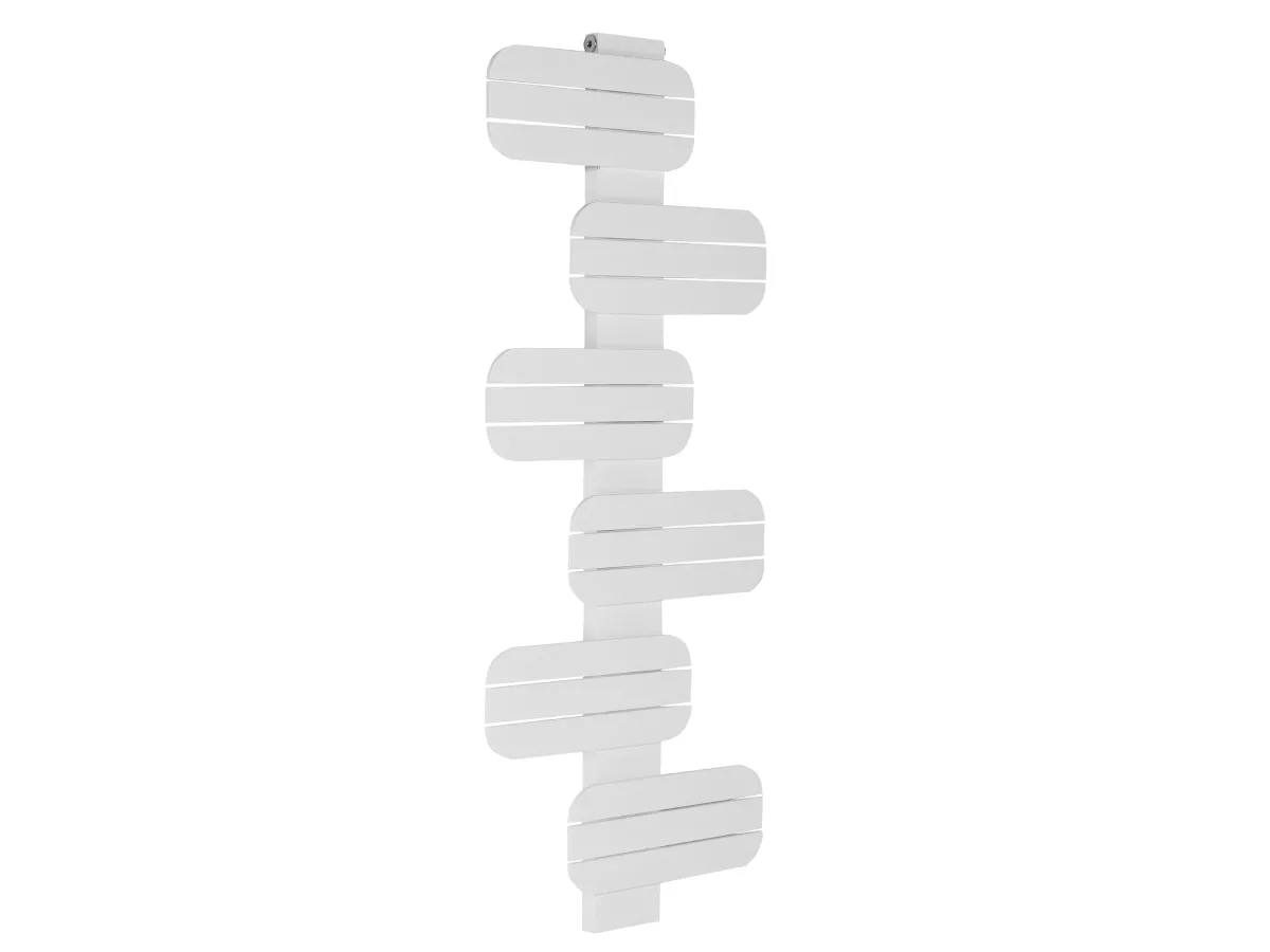 Uscător de prosoape de design LOJIMAX colecția BAMITO 1070x500 mm, Alb