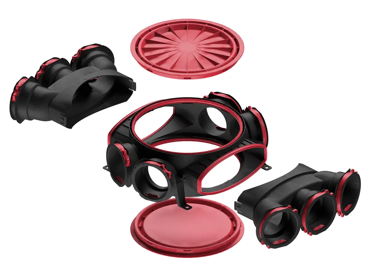 Capac cutie de distribuție HEATPEX ARIA CONNECT Ø75 mm