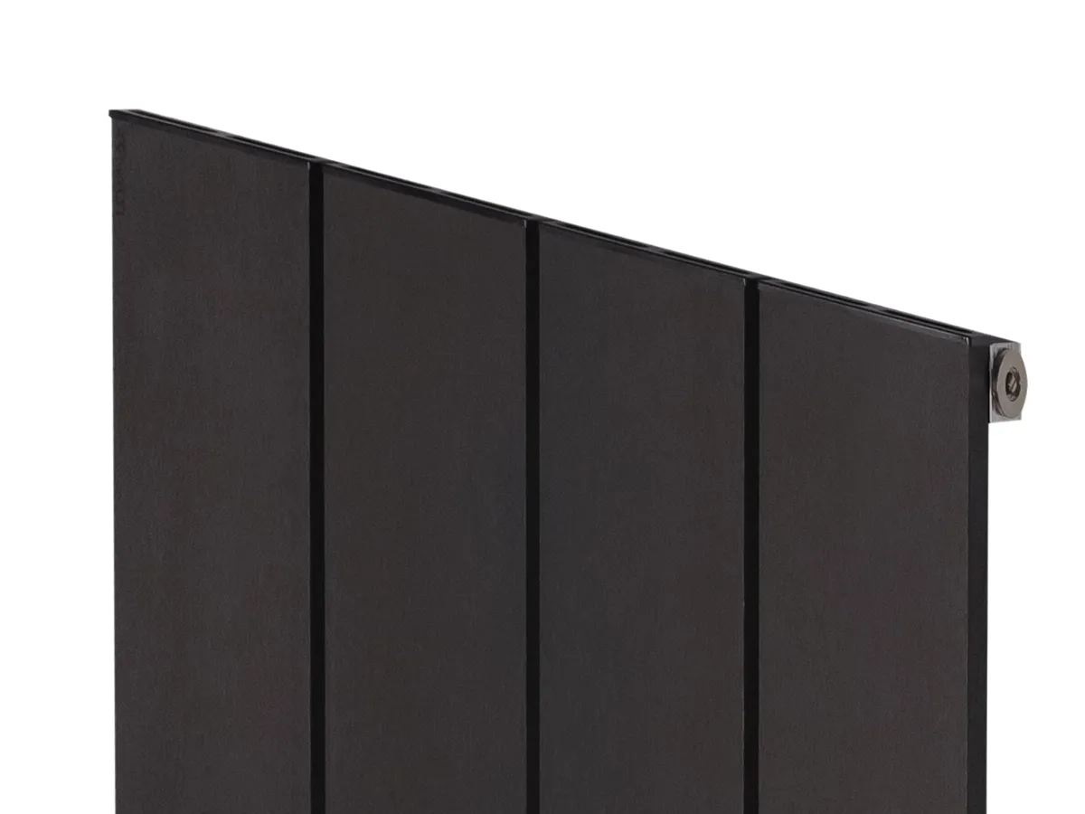 Calorifer decorativ LOJIMAX colecția KALSEDON 1800x375 mm, BLACK SATIN