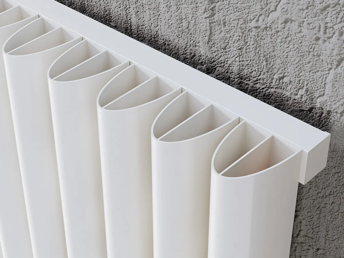 Calorifer decorativ LOJIMAX colecția ALBITE 300x1205 mm, Alb
