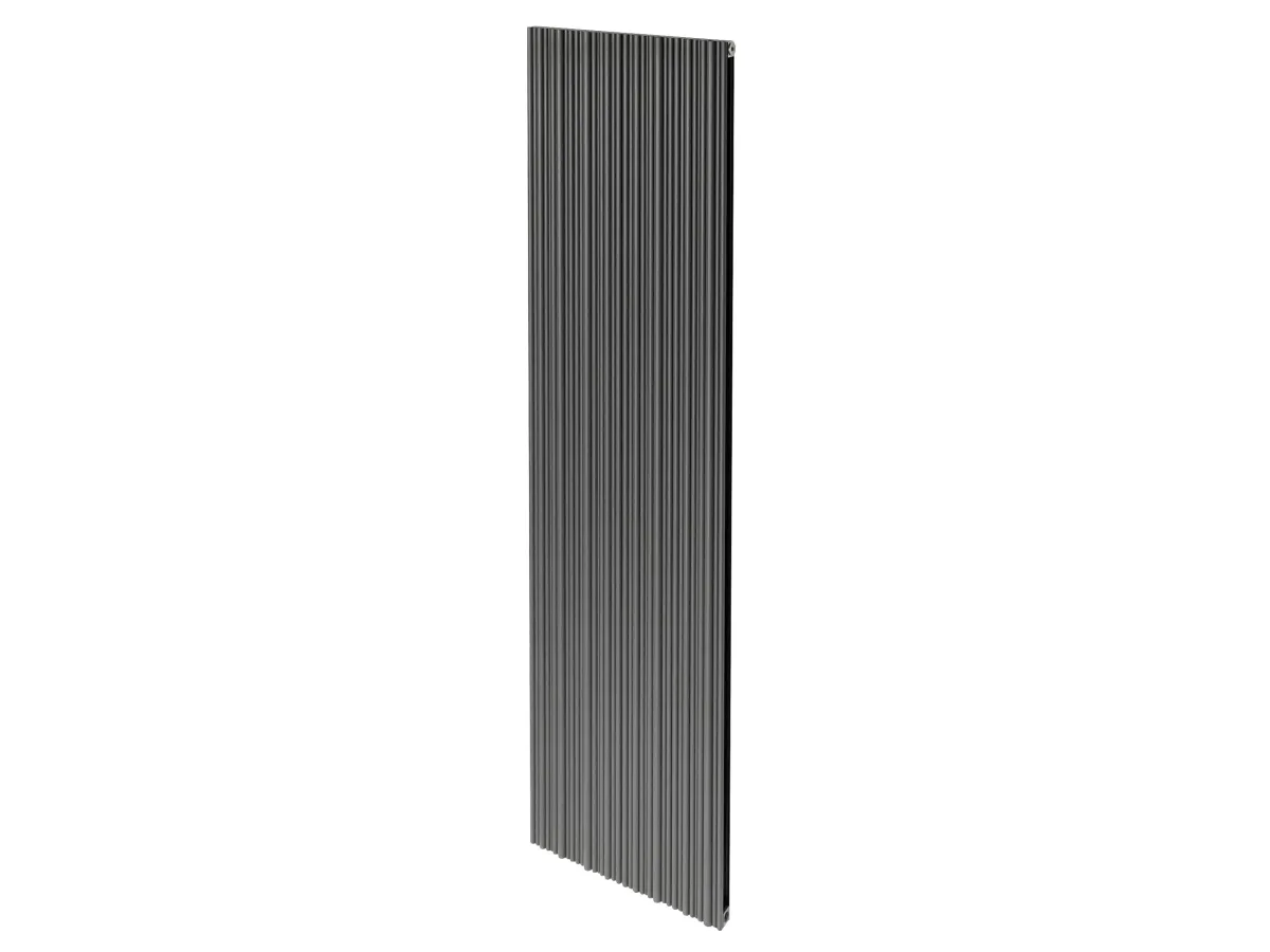 Дизайнерский радиатор LOJIMAX коллекция BAMBOO DOUBLE 1800x359 мм, Антрацит 
