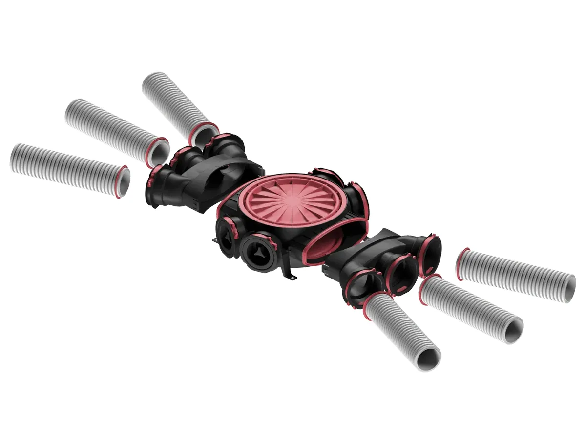 Cutie de distribuție HEATPEX ARIA CONNECT (10 x Ø75 mm)