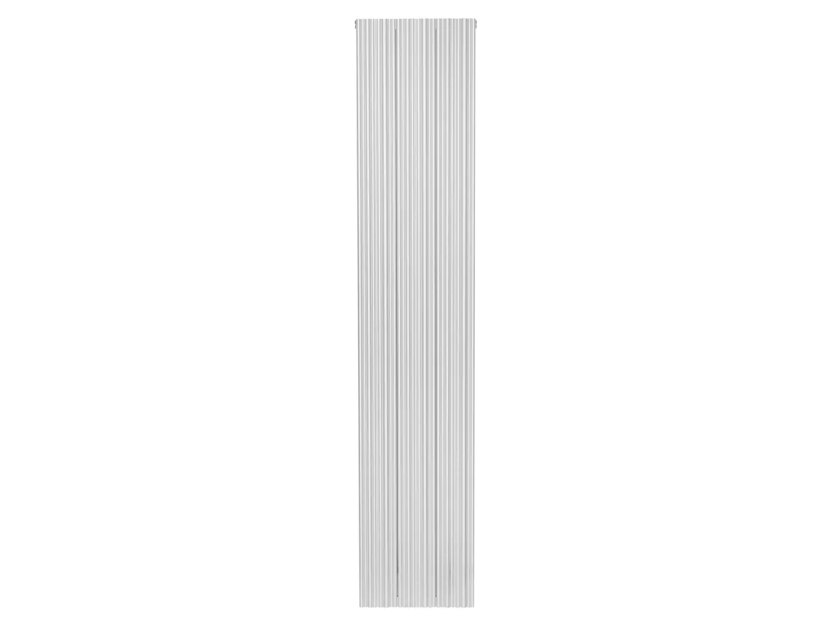 Дизайнерский радиатор LOJIMAX, коллекция BAMBOO DOUBLE Высота 300 мм. Ширина 239 мм. INOX MATT ANODISING