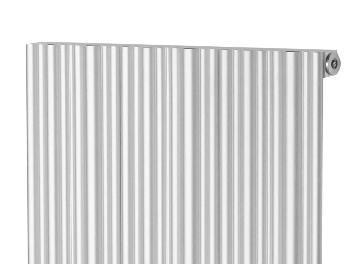 Дизайнерский радиатор LOJIMAX коллекция BAMBOO 1800x479 мм, Inox Matt Anodising