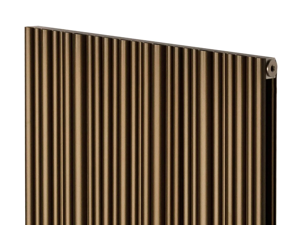 Дизайнерский радиатор LOJIMAX, коллекция BAMBOO DOUBLE Высота 300 мм. Ширина 239 мм. MY-512 глянец