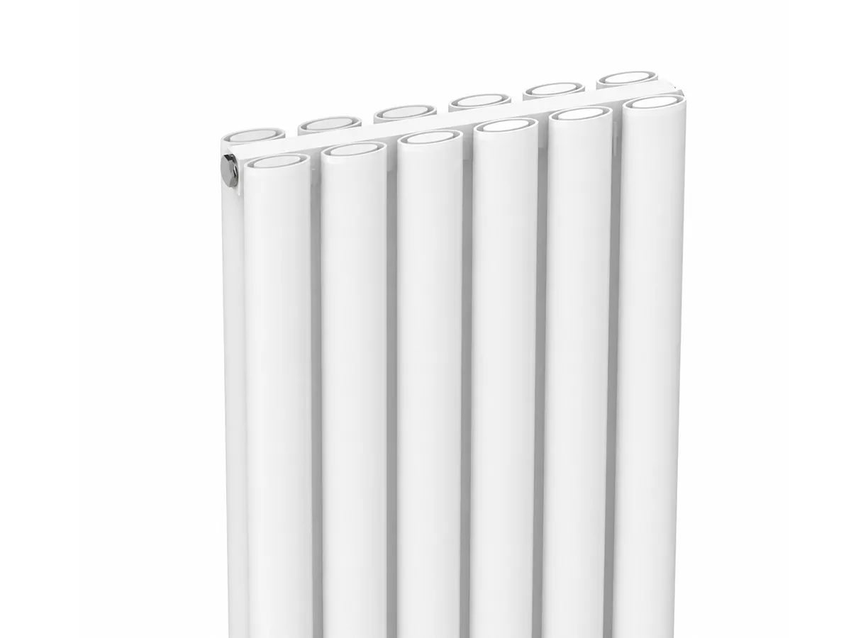 Radiator de design CARISA, colecția TALLIS DOUBLE, 1800x350 mm, ALB